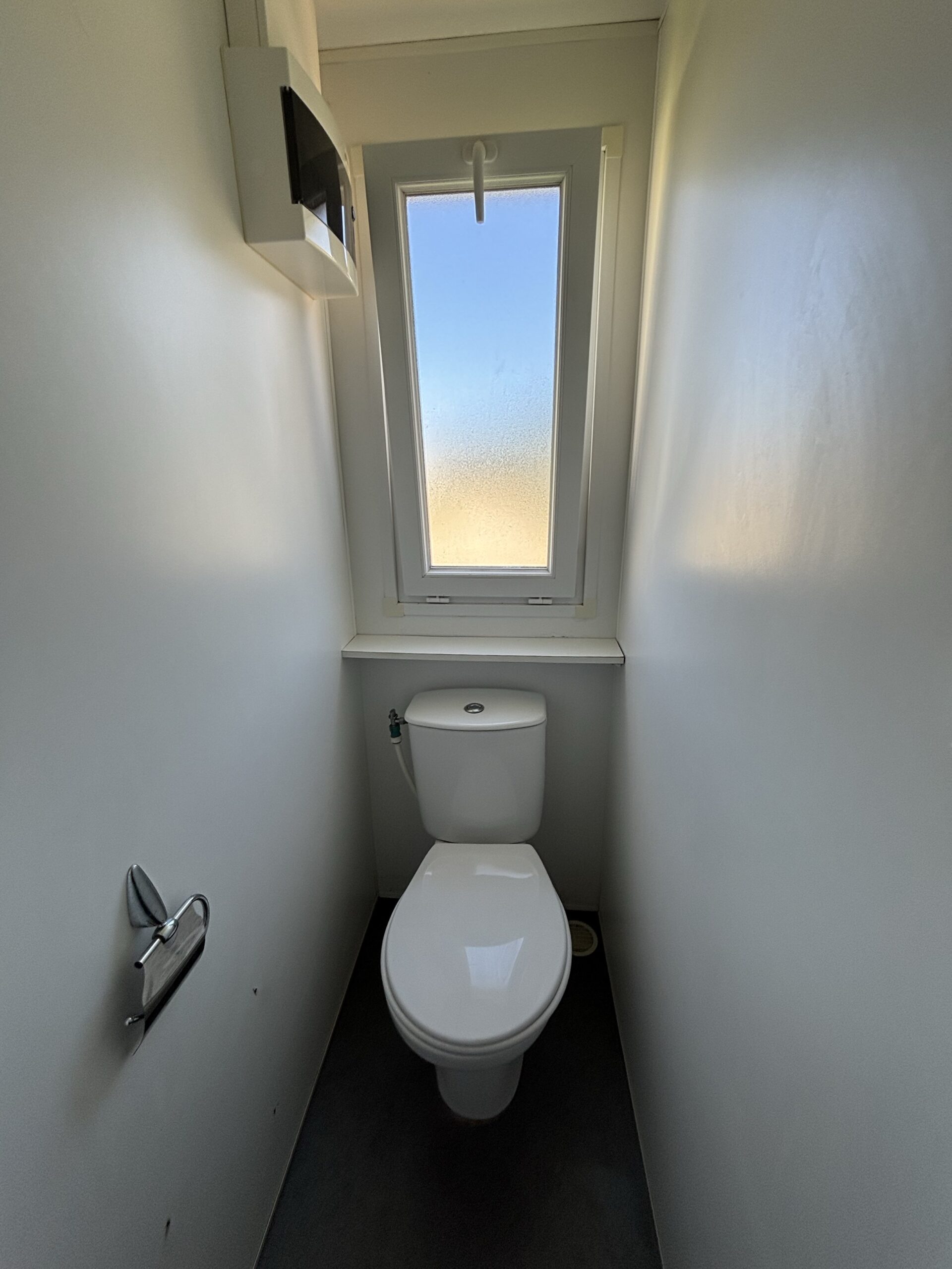 Toilette du mobil-home Alouette
