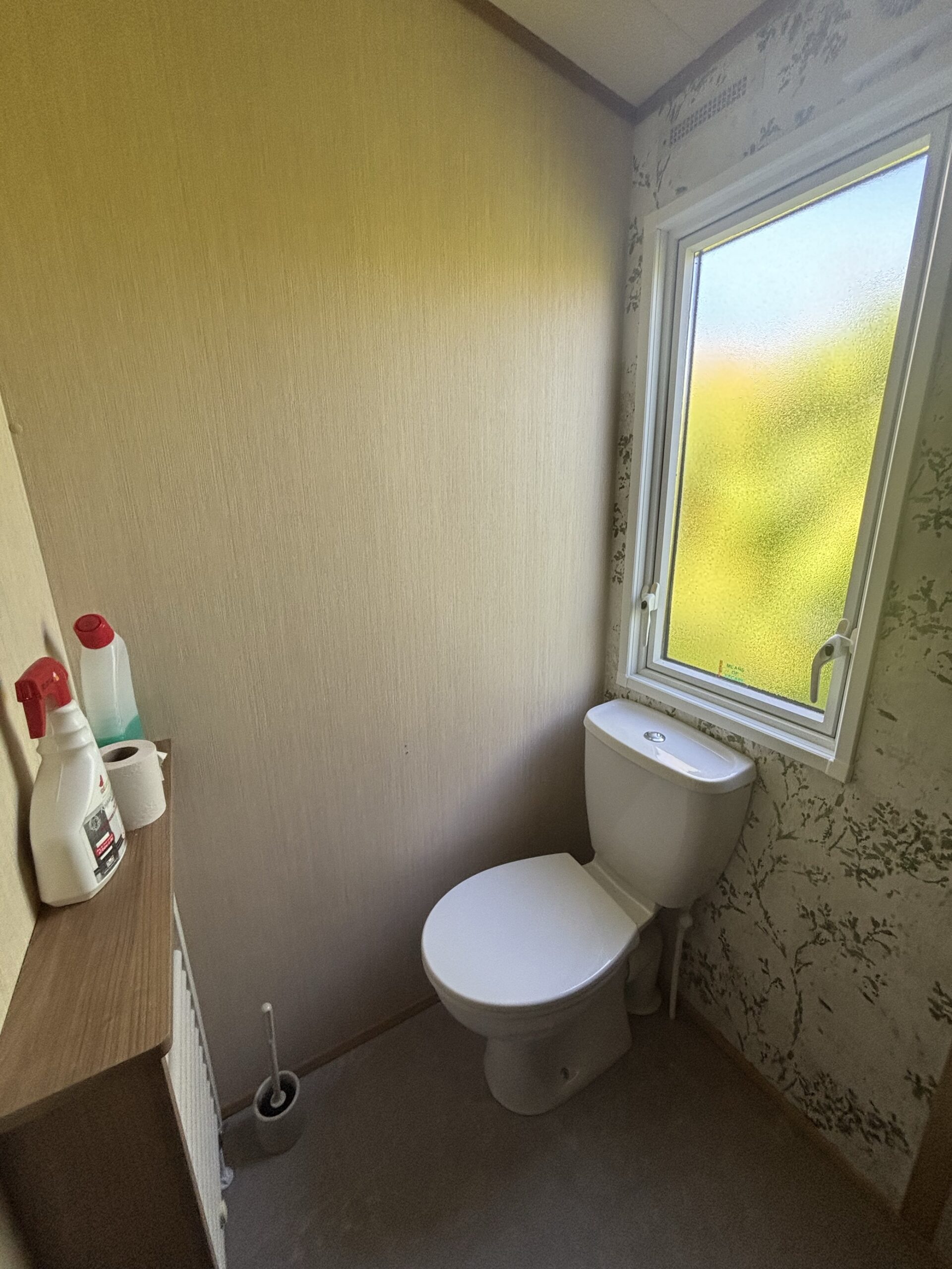 Toilette du mobil-home Mouette au camping La Sensation
