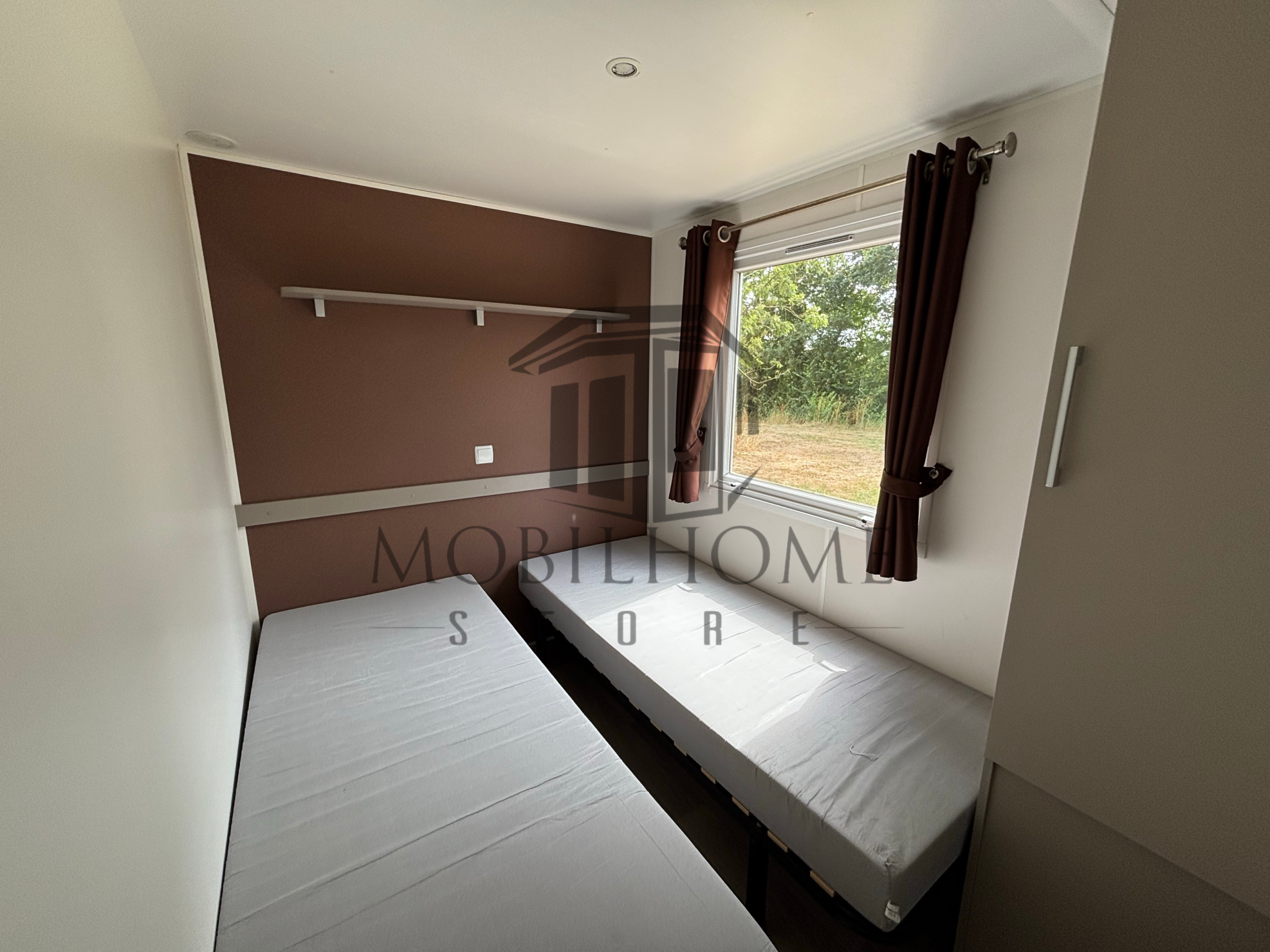 Deuxième chambre du mobil-home TRIGANO EVO 31
