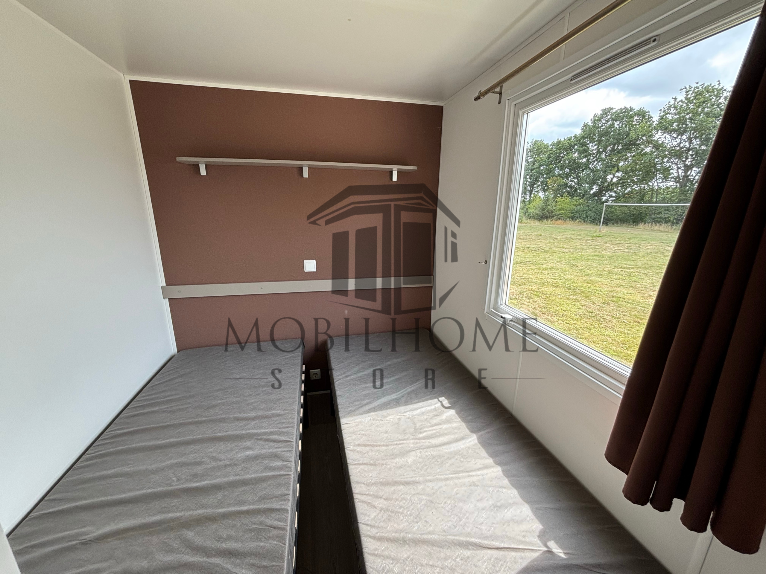 Deuxième chambre du mobil-home TRIGANO EVO 33