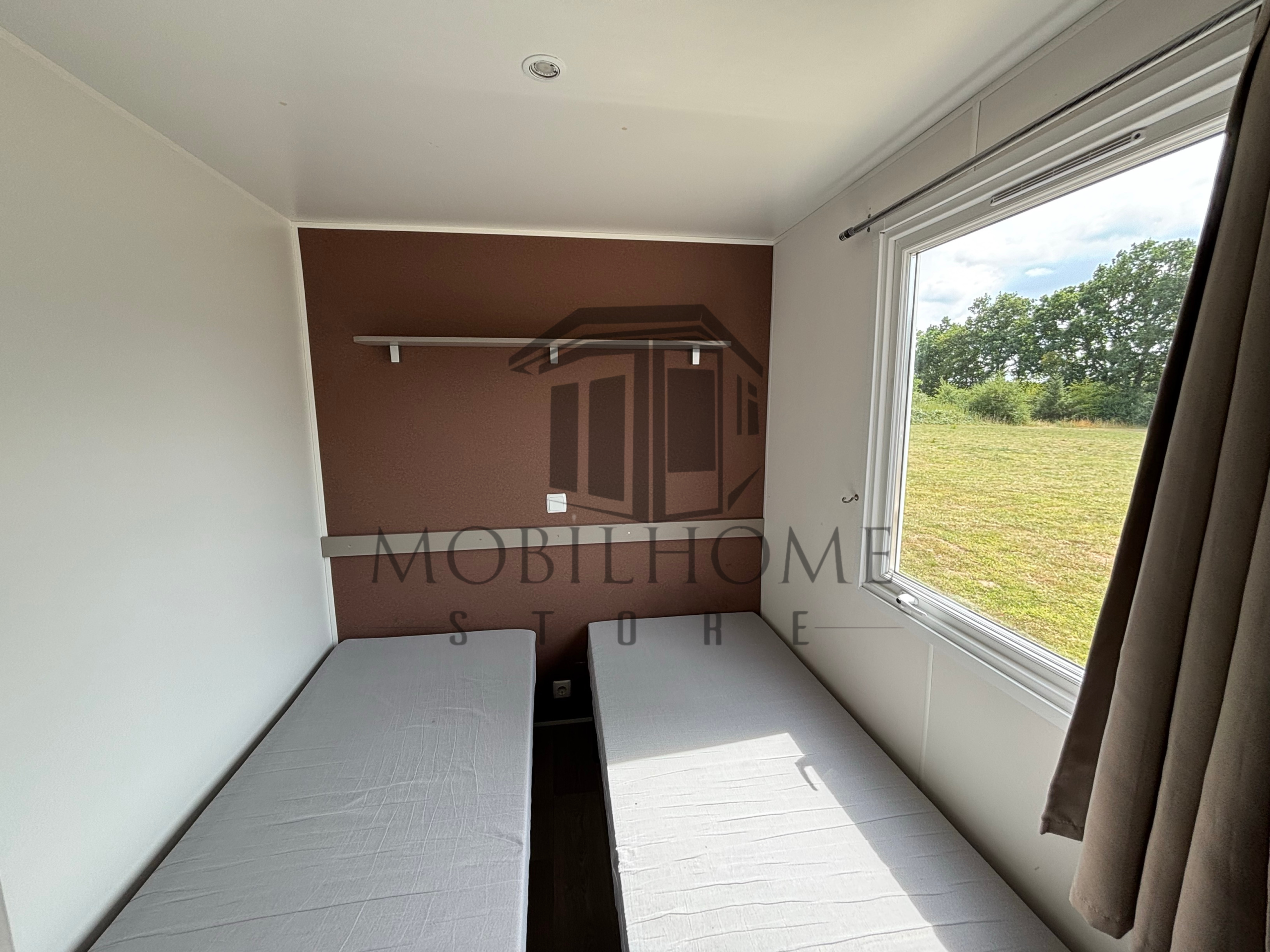 Deuxième chambre du mobil-home TRIGANO EVO 33