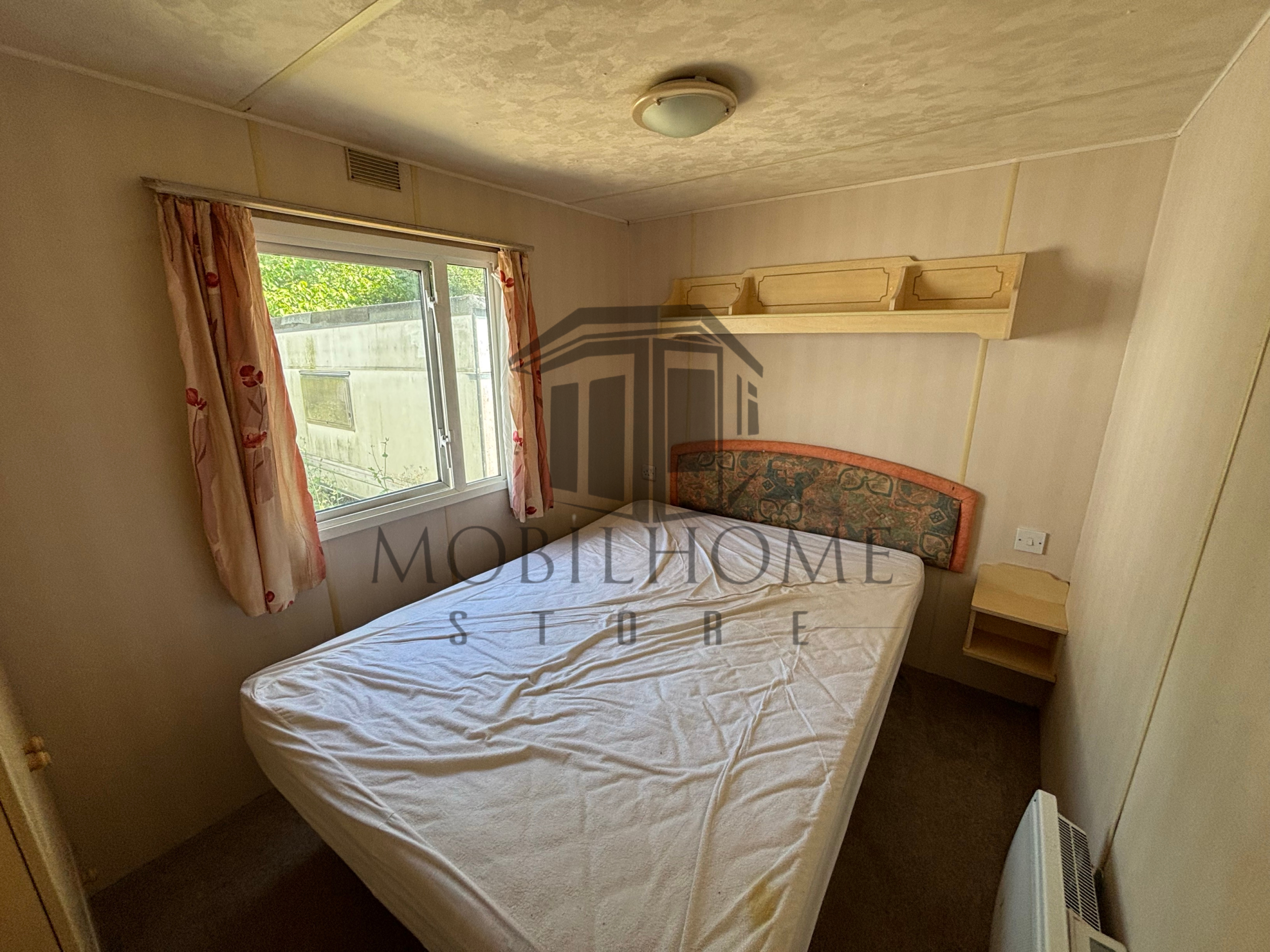 Chambre parentale du mobil-home ATLAS EVERGLADE