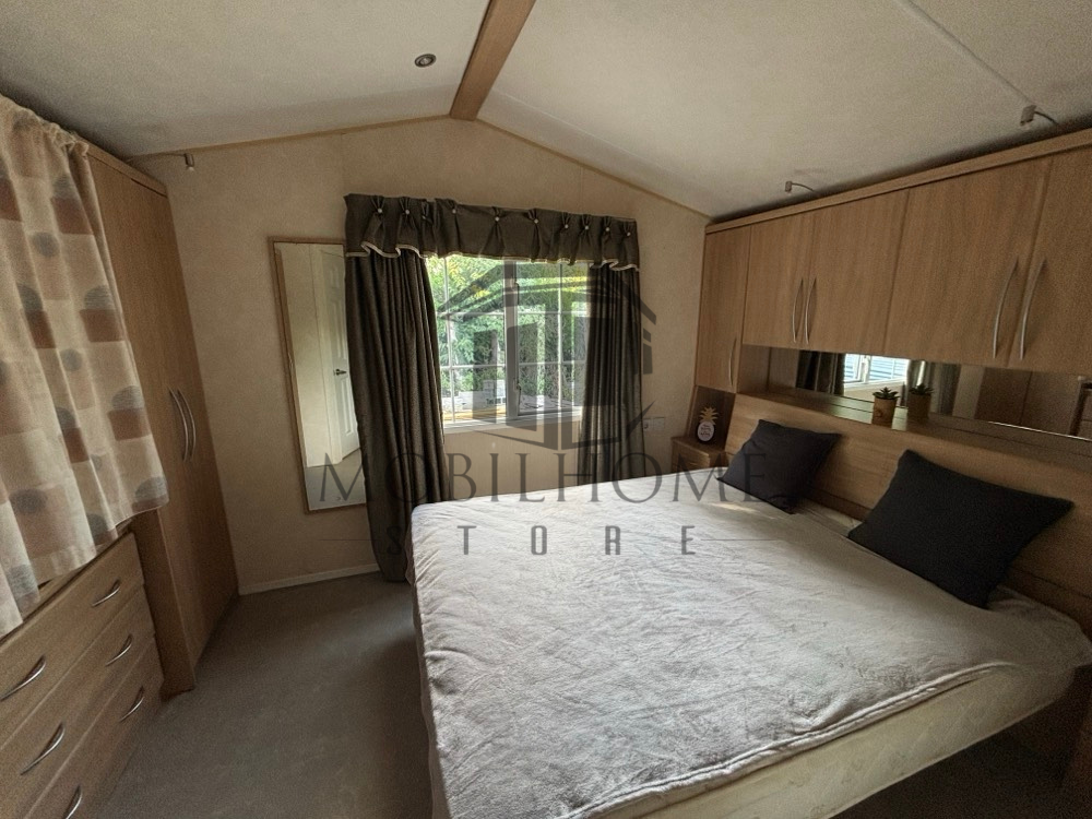 Chambre parentale du mobil-home BK SHERATON