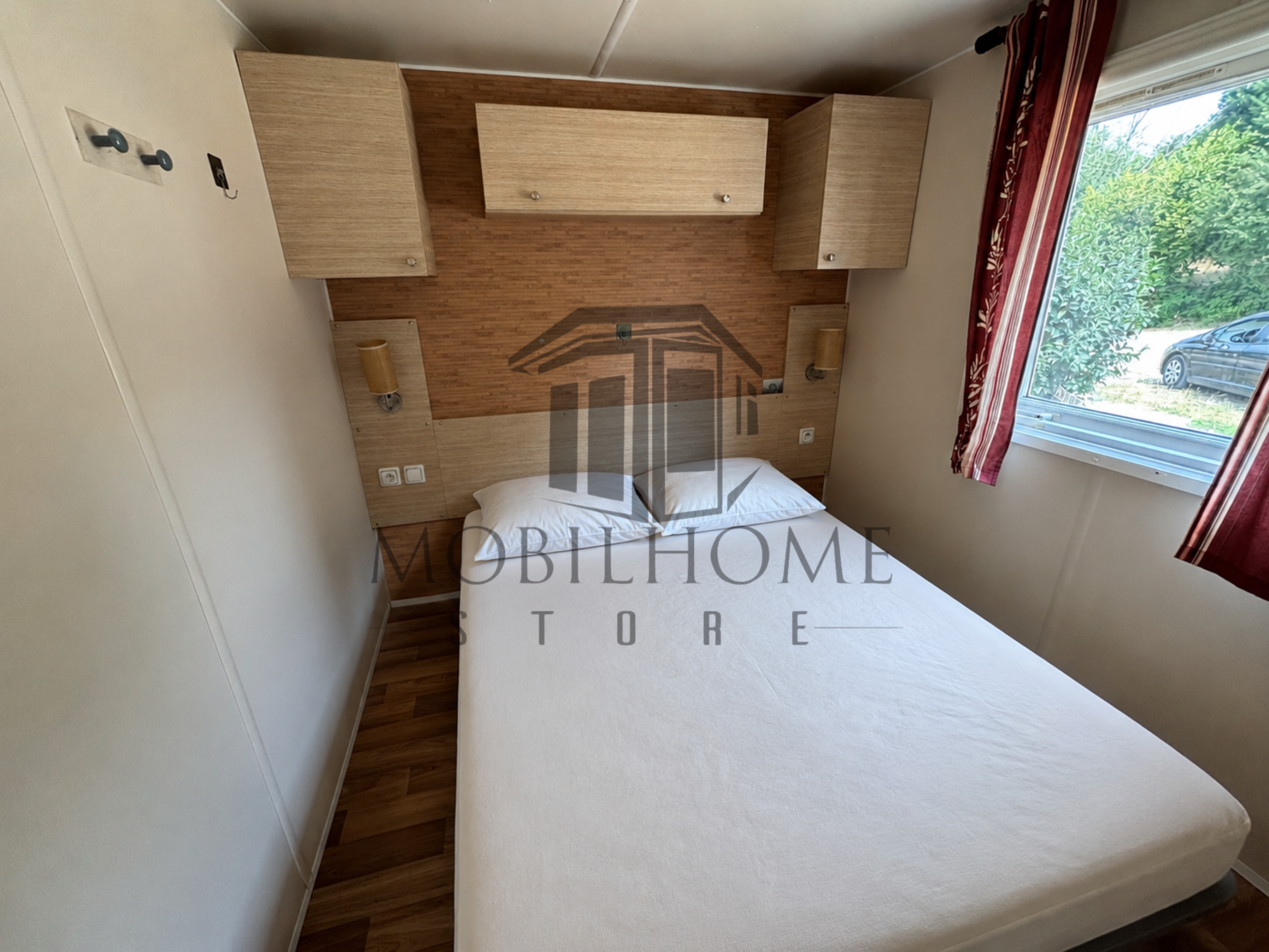 Chambre parentale du mobil-home IRM CONSTELLATION
