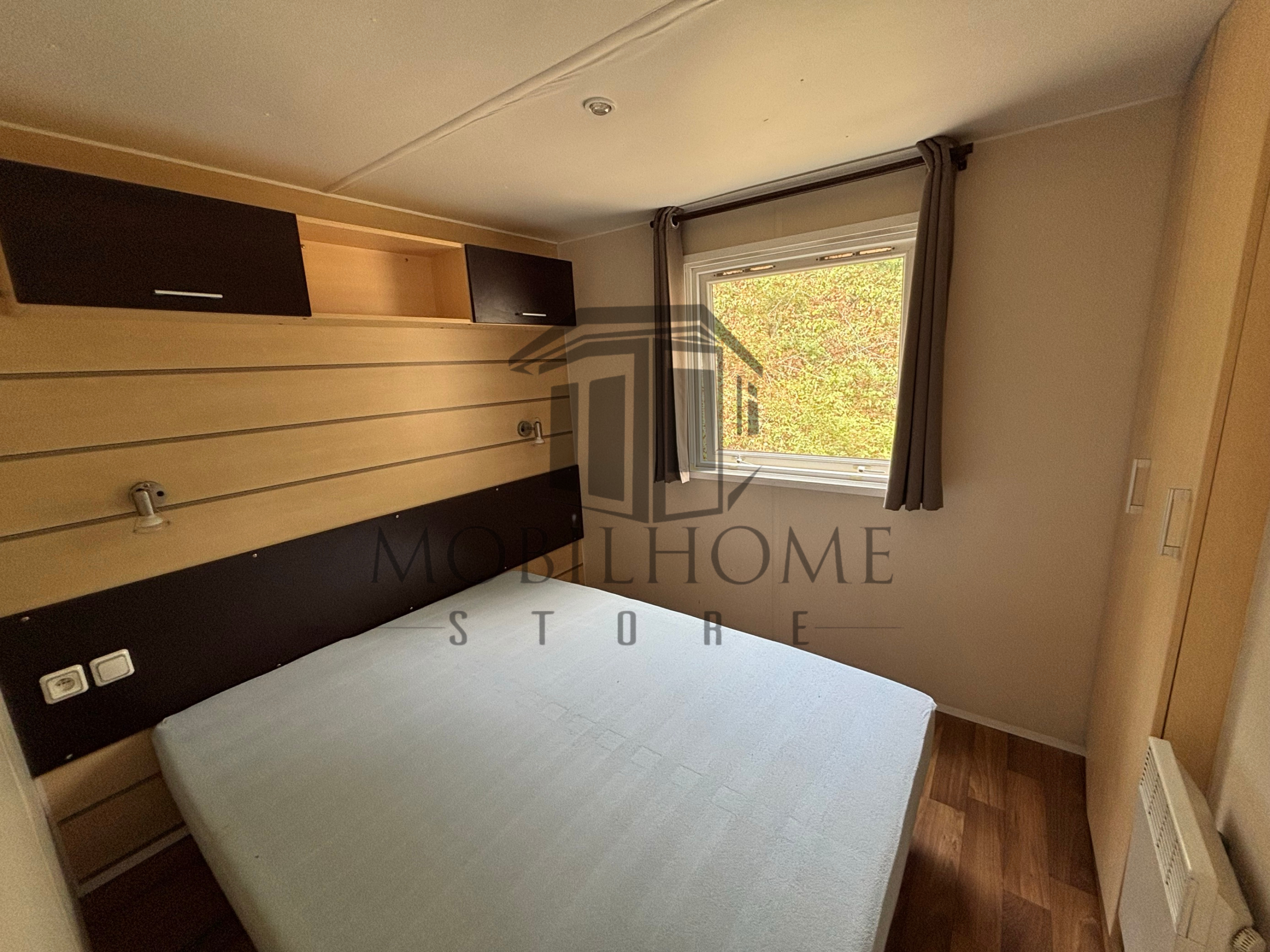 Chambre parentale du mobil-home IRM SUPER CORDELIA