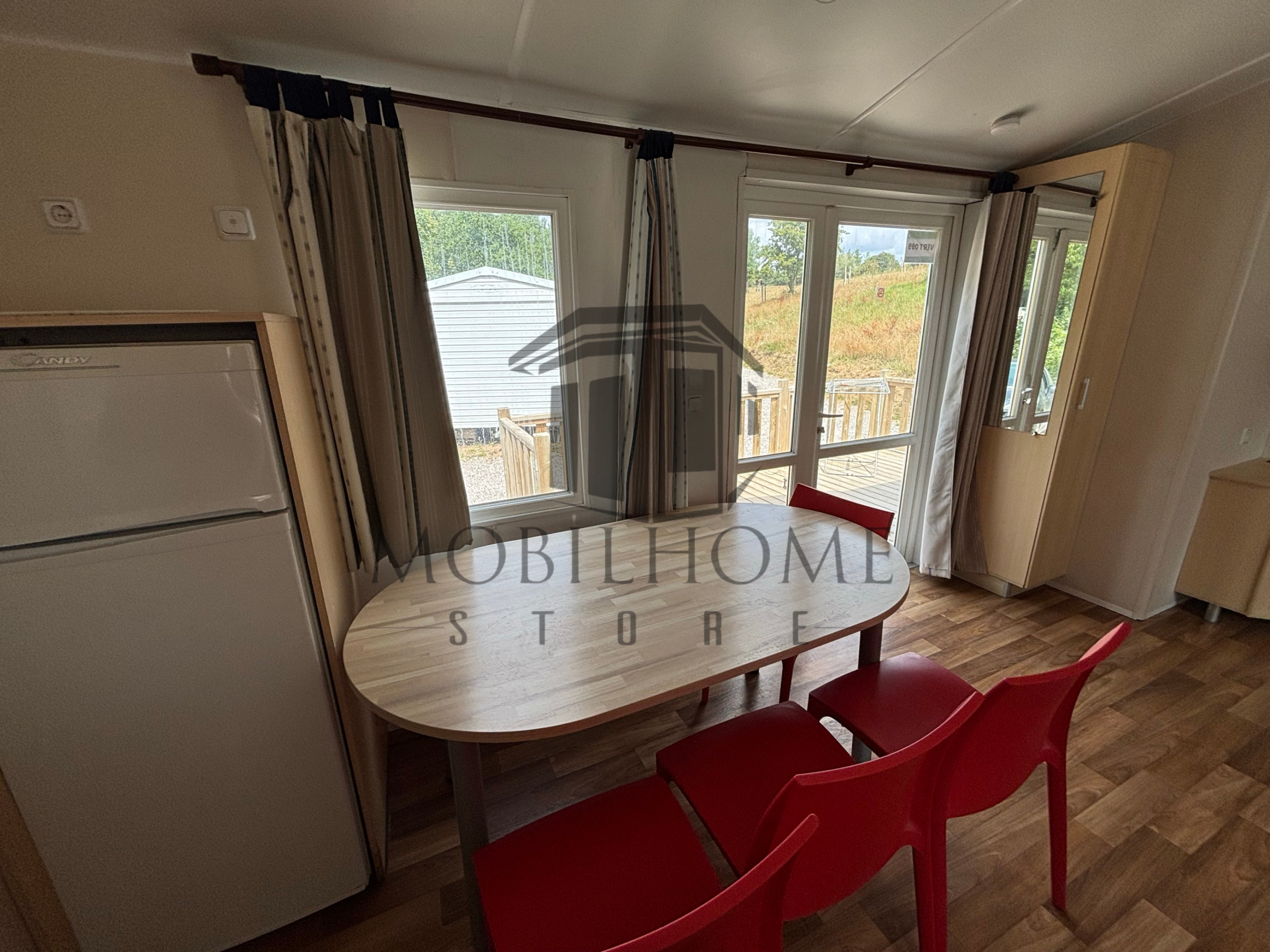 Coin repas du mobil-home IRM APPOLON