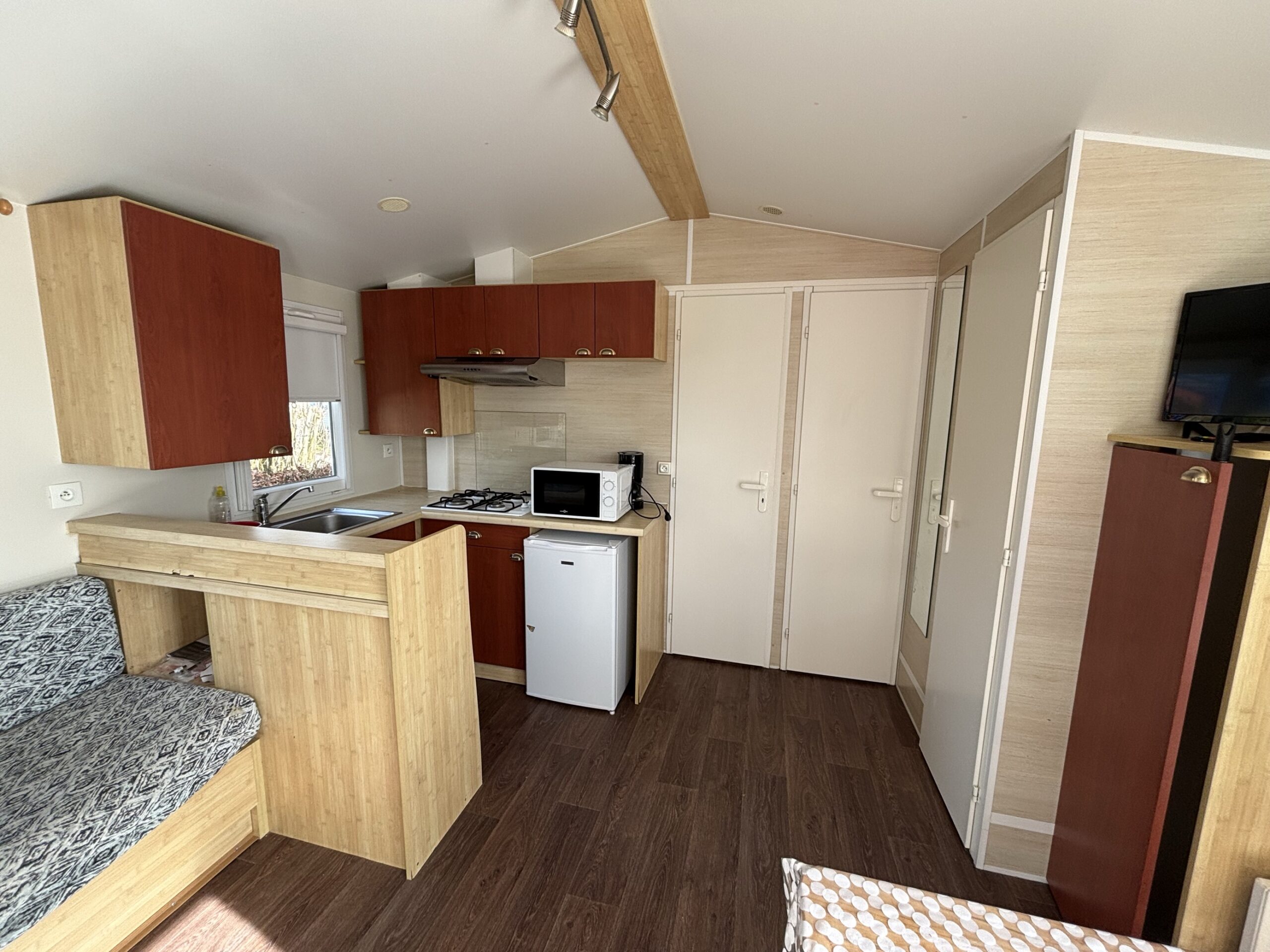 Cuisine du mobil-home BASILIC