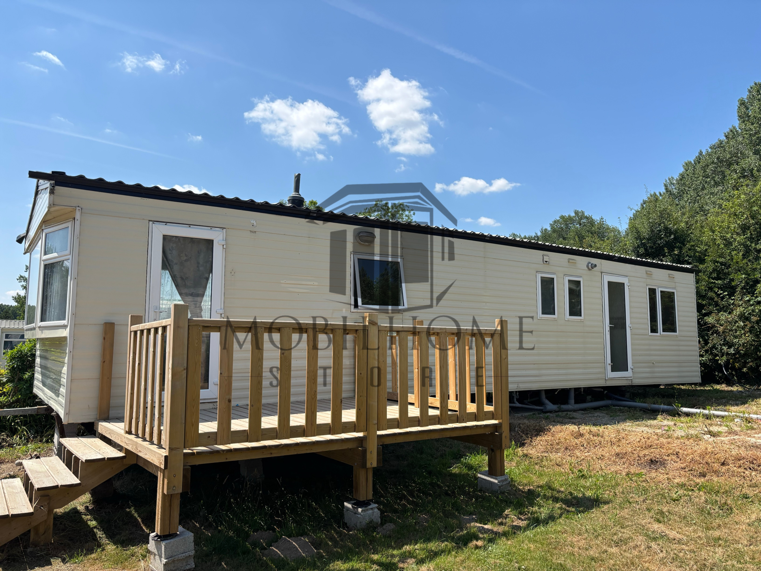 Devanture du mobil-home COSALT TORBAY
