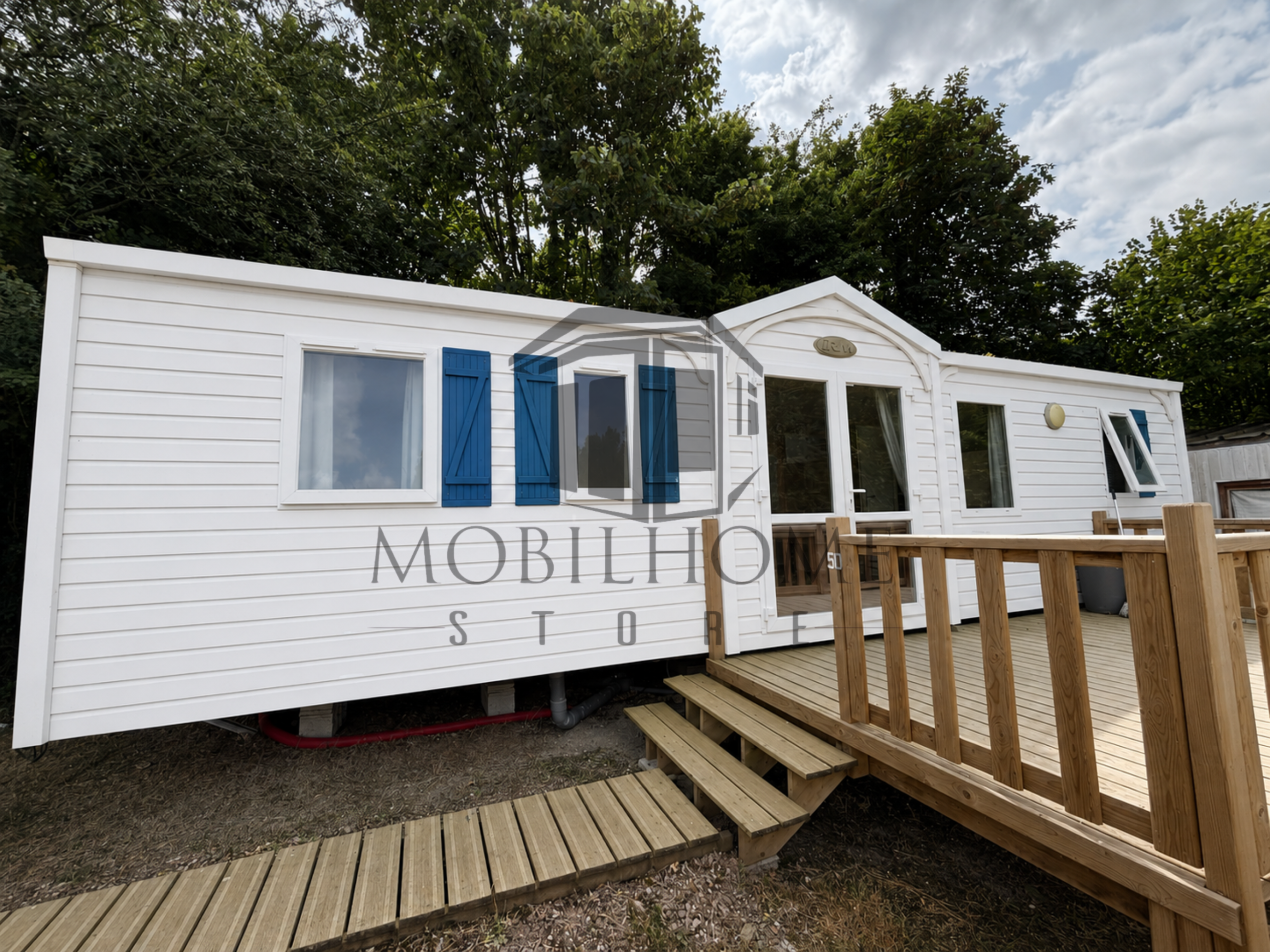 Devanture du mobil-home IRM OCTALIA