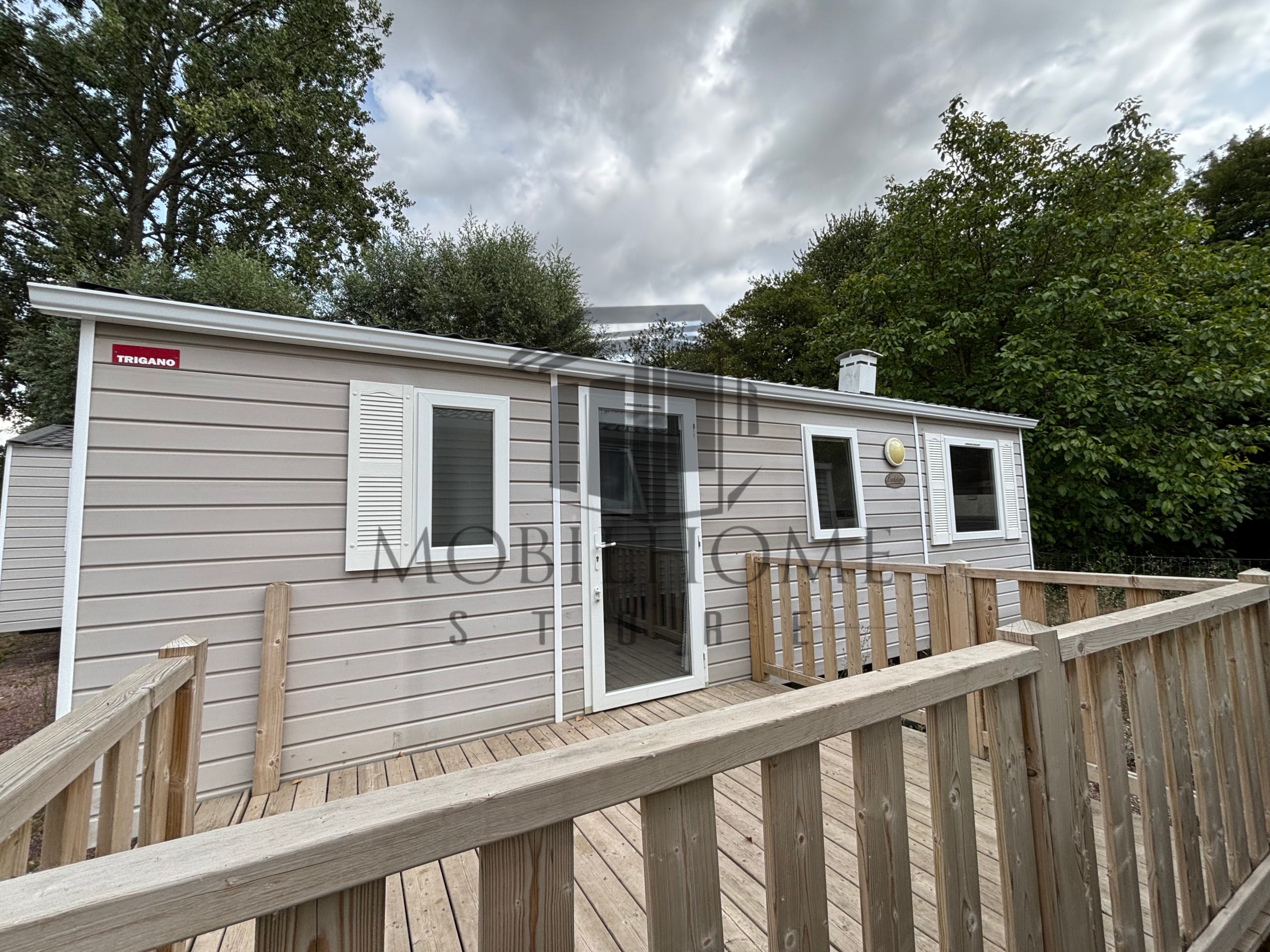 Devanture du mobil-home TRIGANO EVO 31