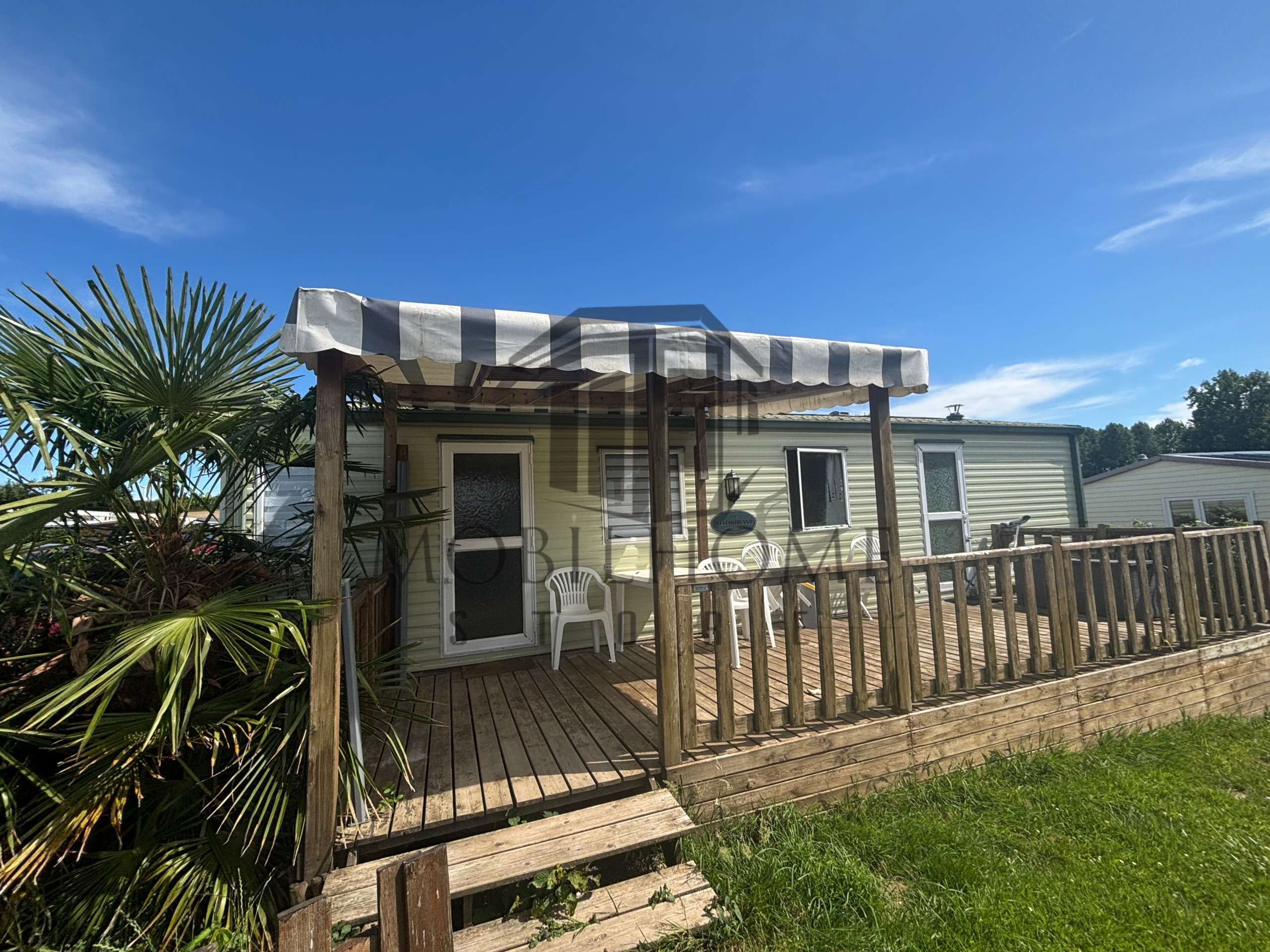 Devanture du mobil-home WILLERBY WESTMORLAND