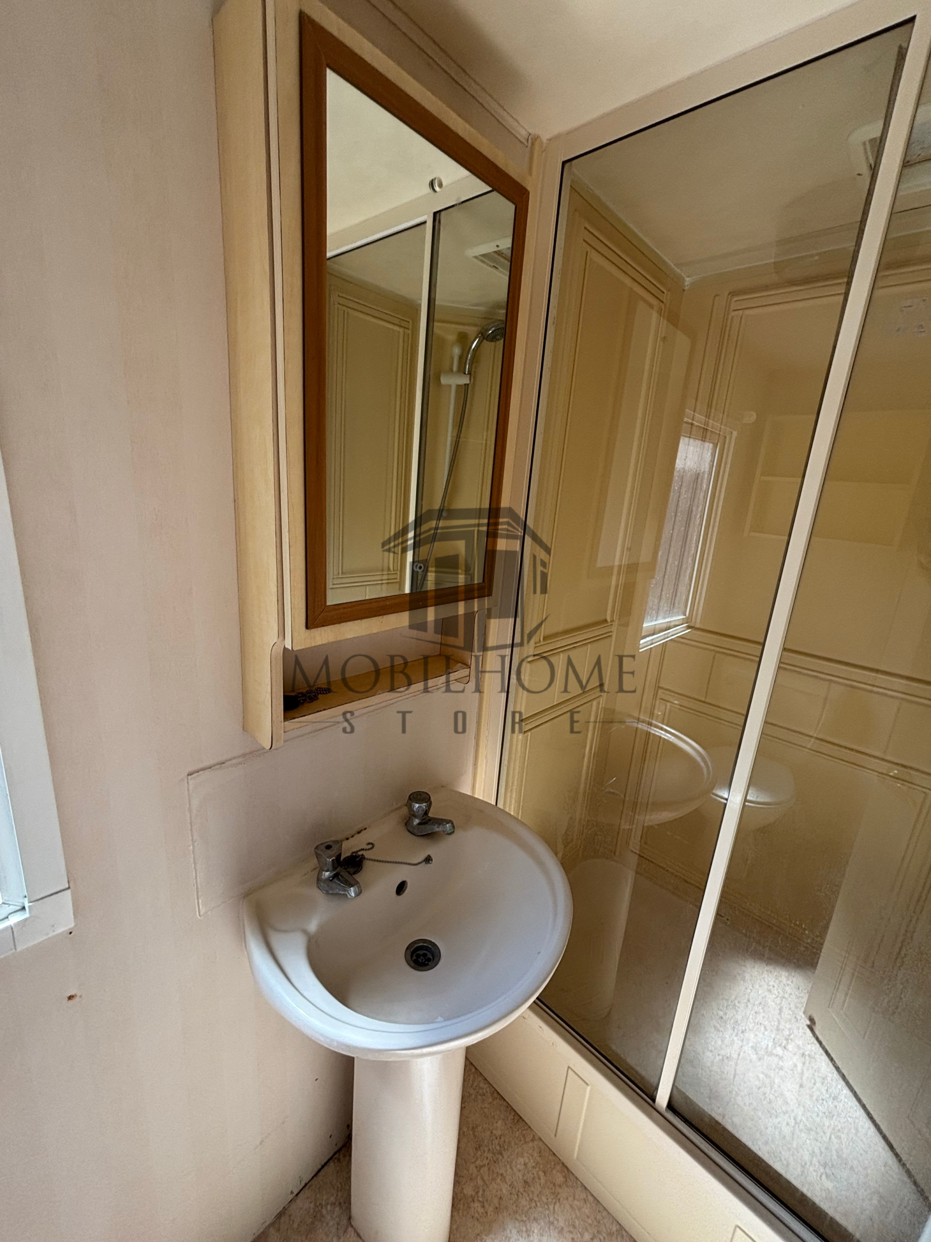 Salle d'eau du mobil-home ATLAS EVERGLADE