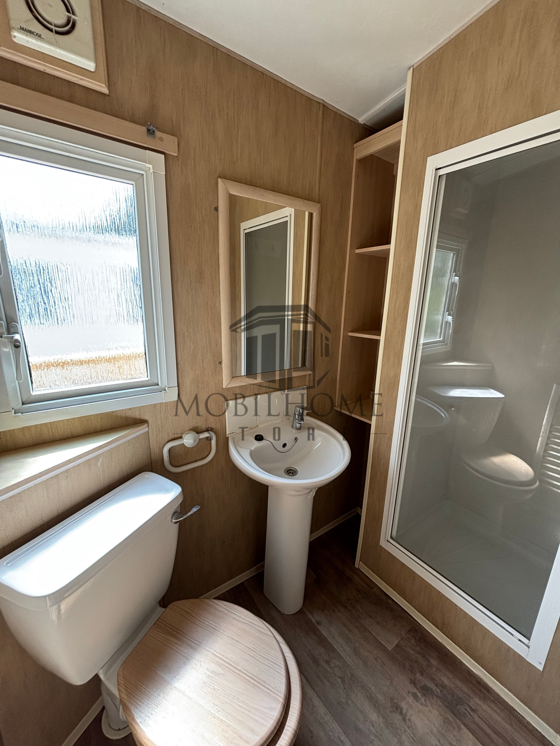 Salle d'eau du mobil-home COSALT TORBAY