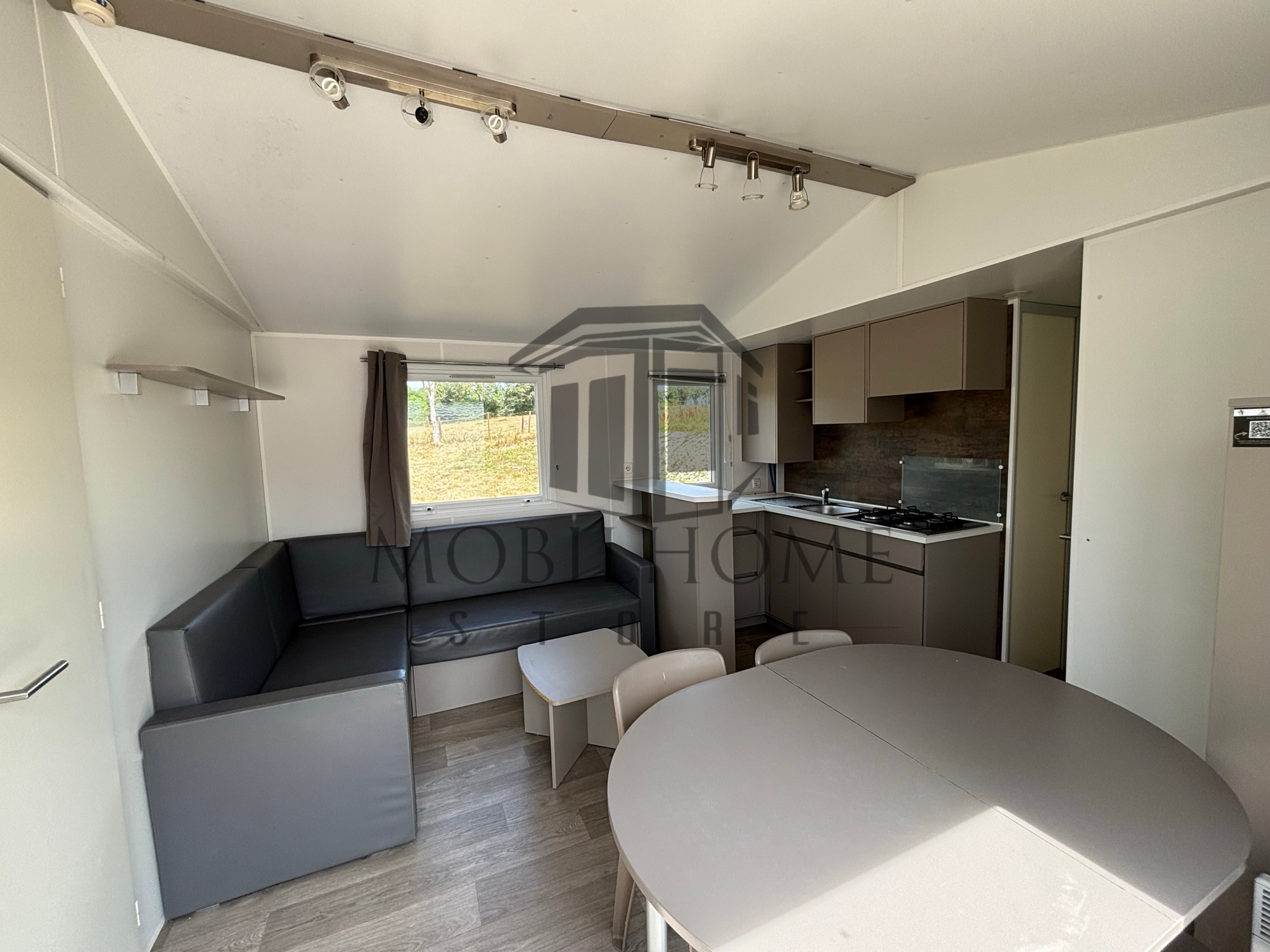 Séjour du mobil-home TRIGANO EVO 33