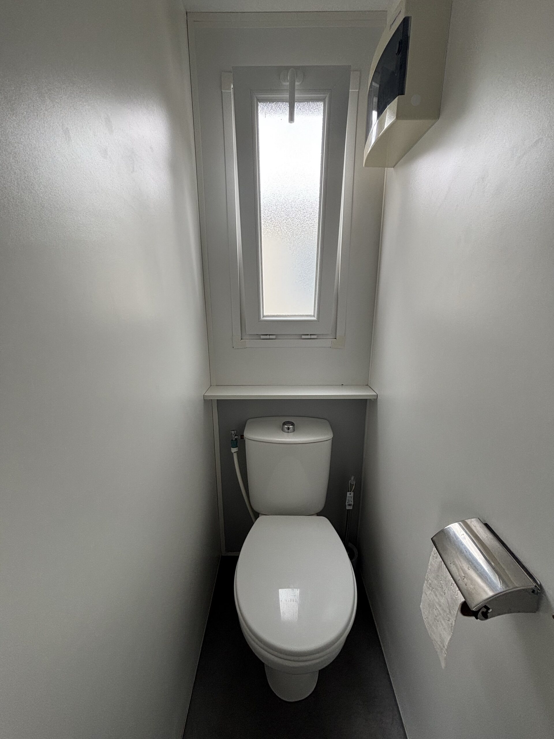 Toilette du mobil-home Héron