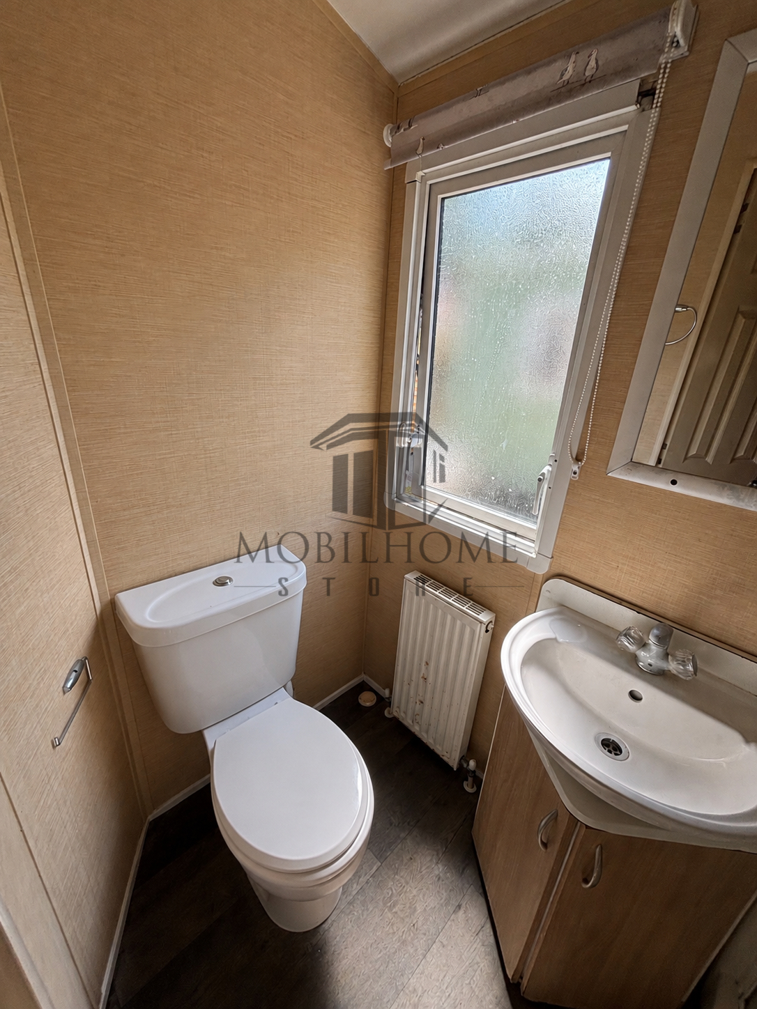 Toilette du mobil-home WILLERBY RIO